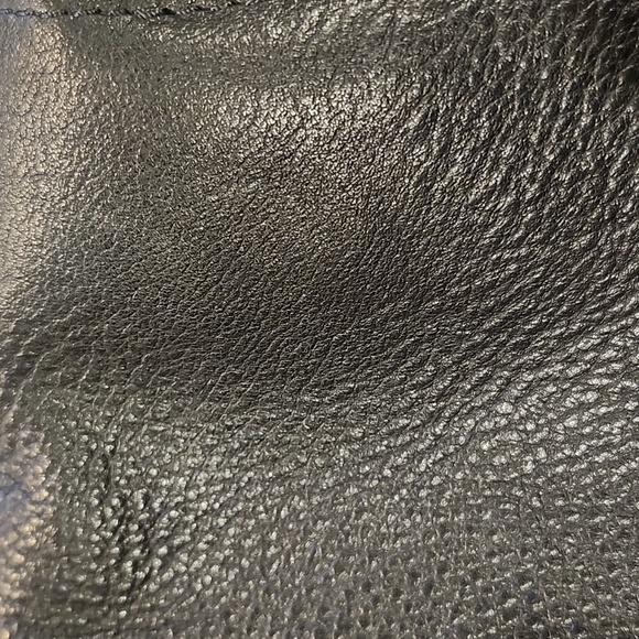 PORTLAND LEATHER PEBBLED BLACK BUCKET BACKPACK - Picture 11 of 11